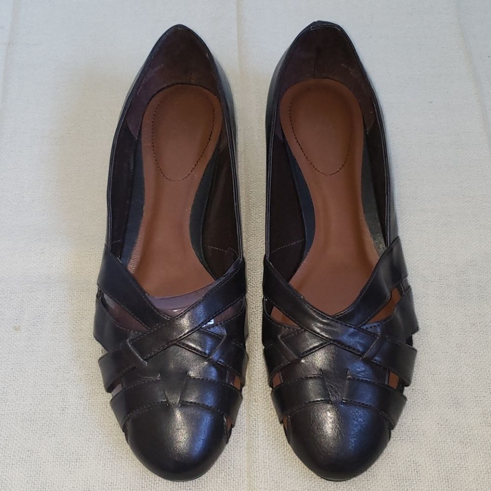 VNTG Lifestride Dark Chocolate Slip On Flats